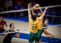 Confira as fotos do confronto entre Brasil e Canadá pela Liga das Nações de Vôlei