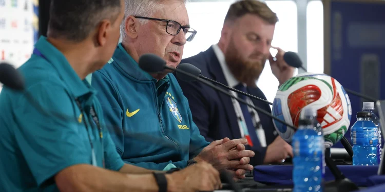 Ancelotti conta como Brasil se prepara para frear Haaland e despista sobre substituto de Paquetá