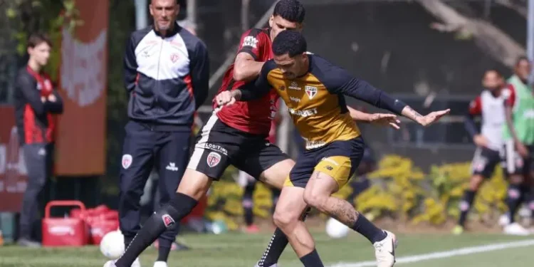 Veja fotos dos jogos-treino do São Paulo contra Primavera e Santo André