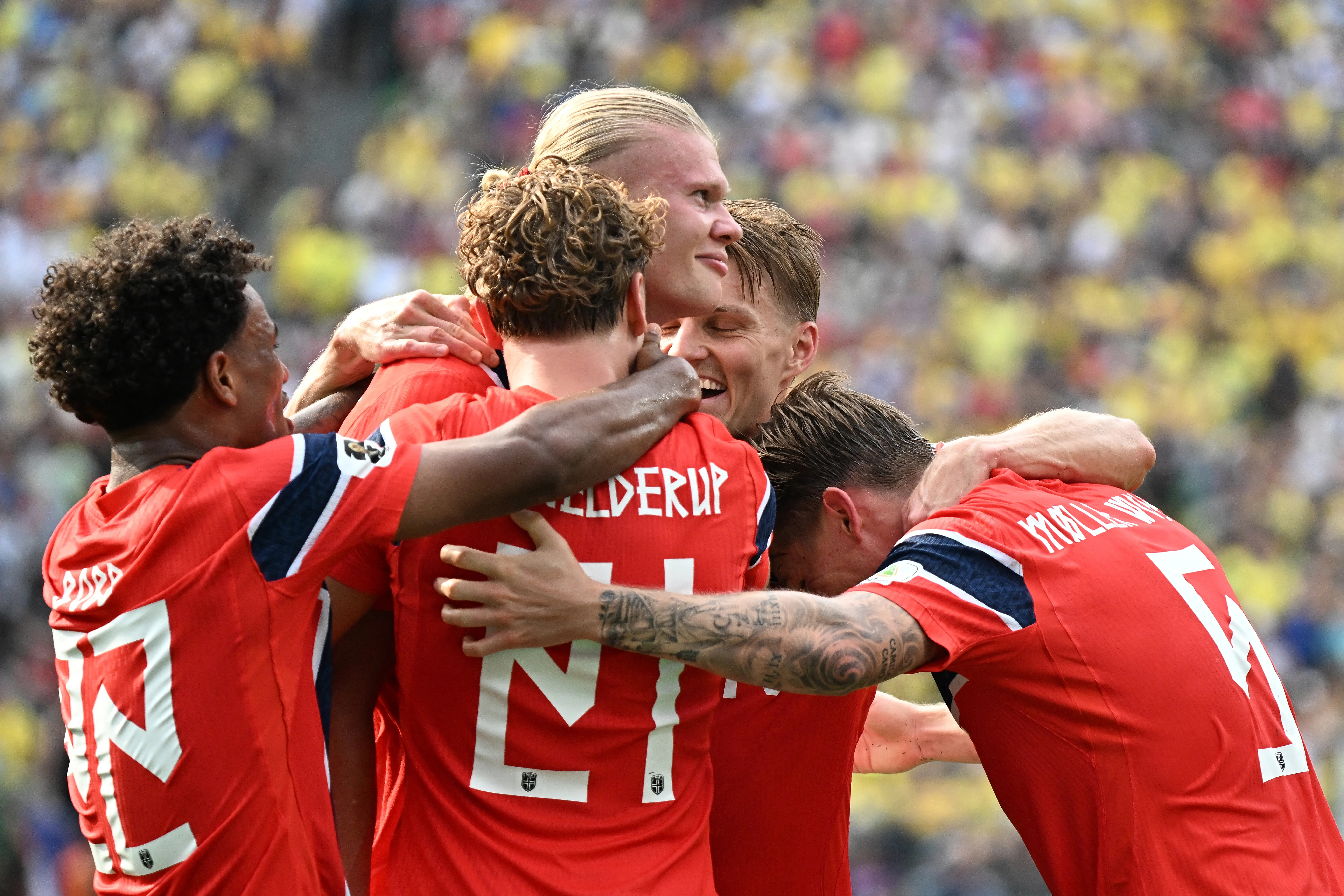 Inglaterra de Kane encara Noruega de Haaland nas quartas de final da Copa do Mundo