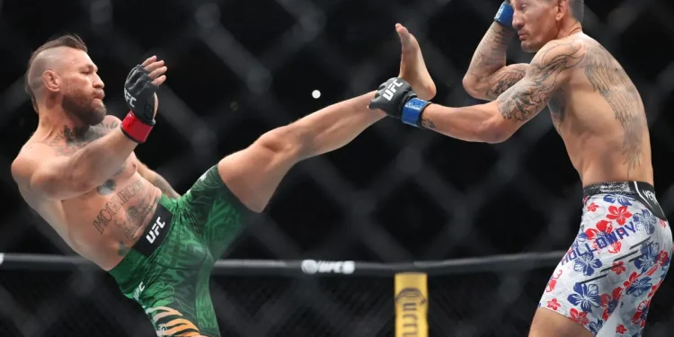 Conor McGregor x Max Holloway no UFC 329: veja fotos da luta