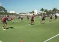 Confira imagens do último treino do Corinthians para o amistoso contra o Cascavel