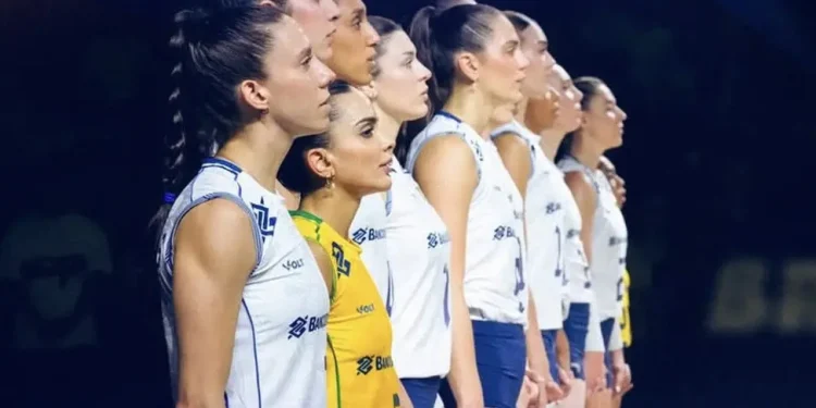 Com time reserva após classificação, Brasil perde da Tailândia na Liga das Nações de Vôlei