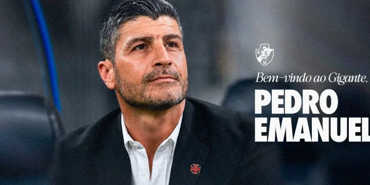 Vasco anuncia contratação do técnico português Pedro Emanuel