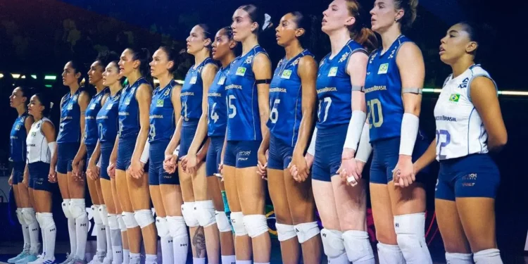 Brasil perde dos EUA e vai às quartas da Liga das Nações de Vôlei como terceiro
