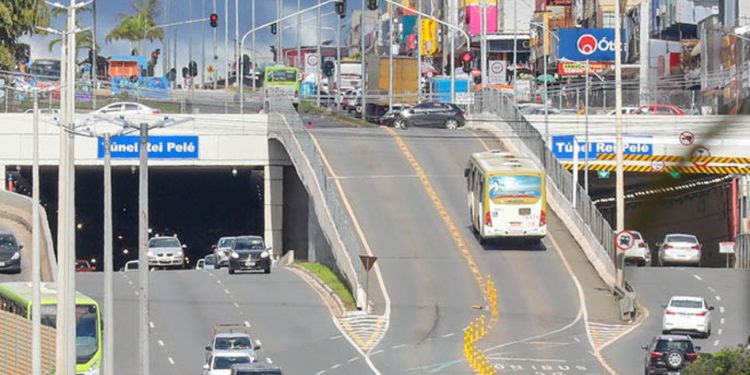 Interdição no Túnel Rei Pelé altera trânsito neste domingo (12/7)