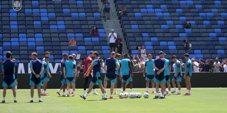 Espanha pronta para o duelo das quartas de final contra a Bélgica