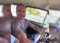 Assista ao momento em que Fred Linhares dirige sem cinto no DF