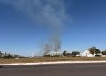 Incêndio em vegetação no Setor de Clubes gera fumaça na Esplanada