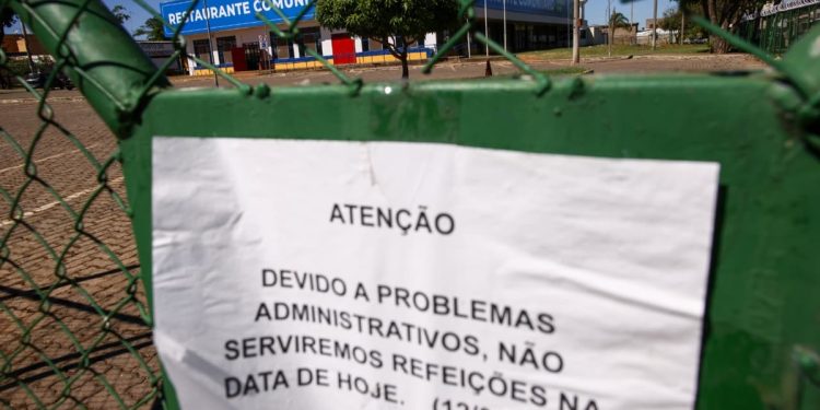 Fechamento de 2 restaurantes comunitários do DF impacta 5 mil pessoas por dia