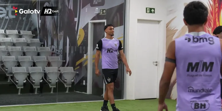 Atlético faz jogo interno na Arena MRV; assista aos bastidores do treino