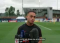 Dest apoia Balogun antes do duelo com a Bélgica